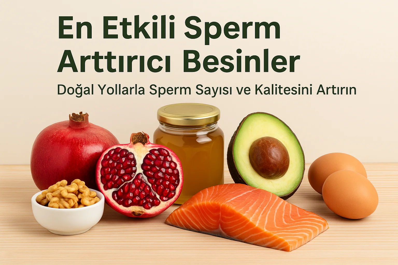 En Etkili Sperm Arttırıcı Besinler – Doğal Yollarla Sperm Sayısını Arttırın